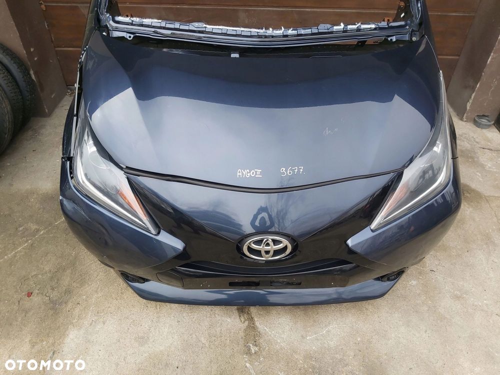 Toyota AYGO II zderzak przód maska chłodnica pas przedni ćwiartka - 7