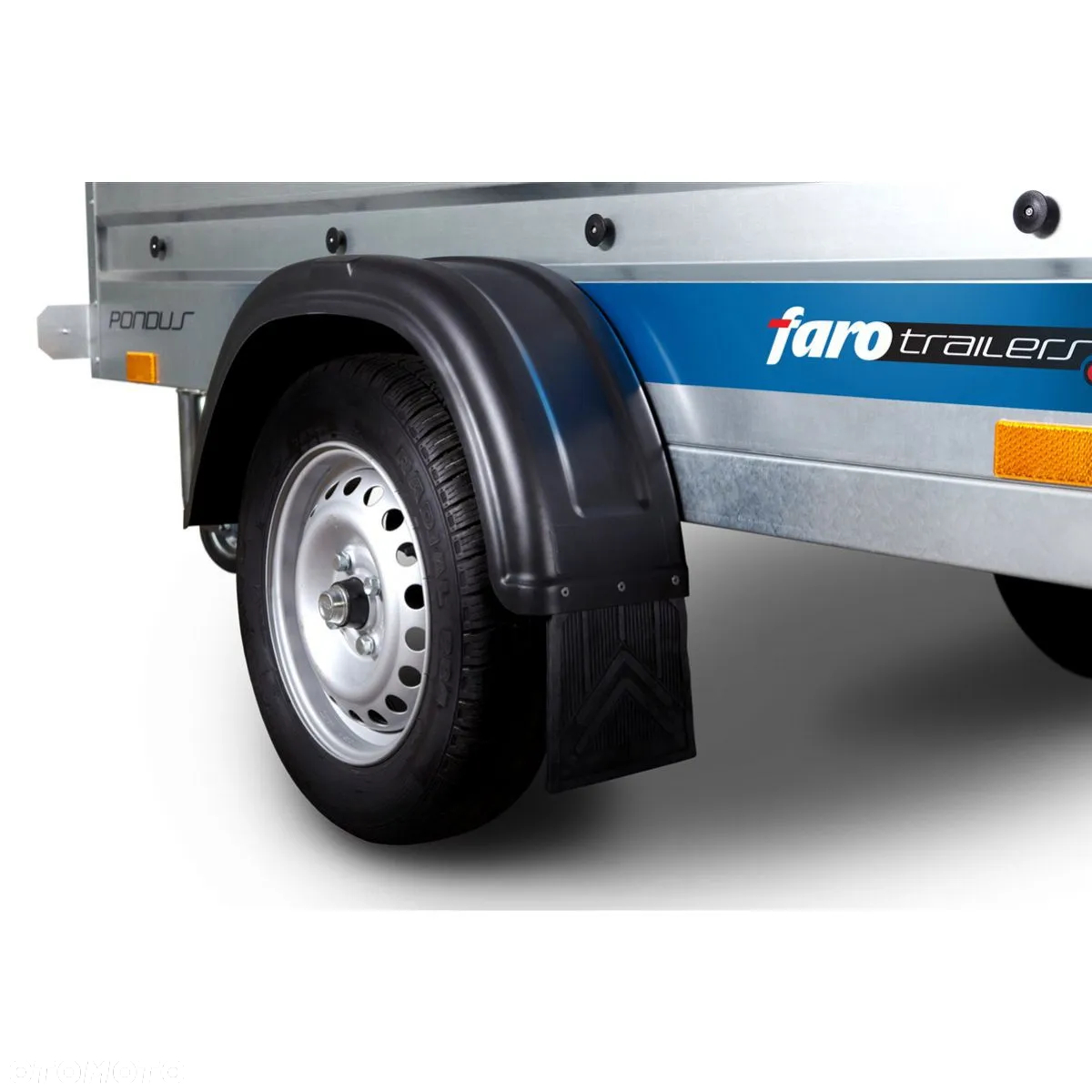 Faro PONDUS 600kg 205x112x32 PRZYCZEPA NOWA! HIT HIT HIT! - 12