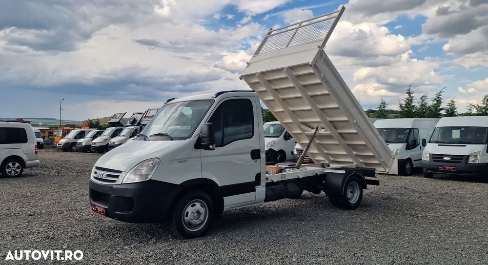 Iveco daily 35c12,  2300cc, 120cp, basculabil spate, 3.6 m, cat B, arcuri  , bari torsiune,   basculare de forta, 02/2007, RAR efectuat,  SEAP, finantare PJ, rate Pf - 1