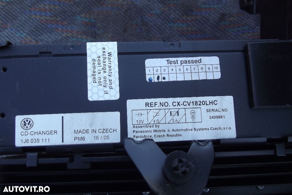 Amplificator Sunet VW Touareg 7L amplificator audio statie dezmembrez - 8