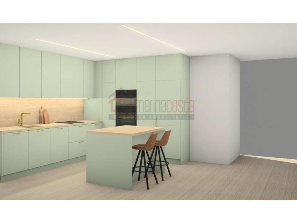 Apartamento T3 Novo com Garagem em Ferrel - Grande imagem: 5/10
