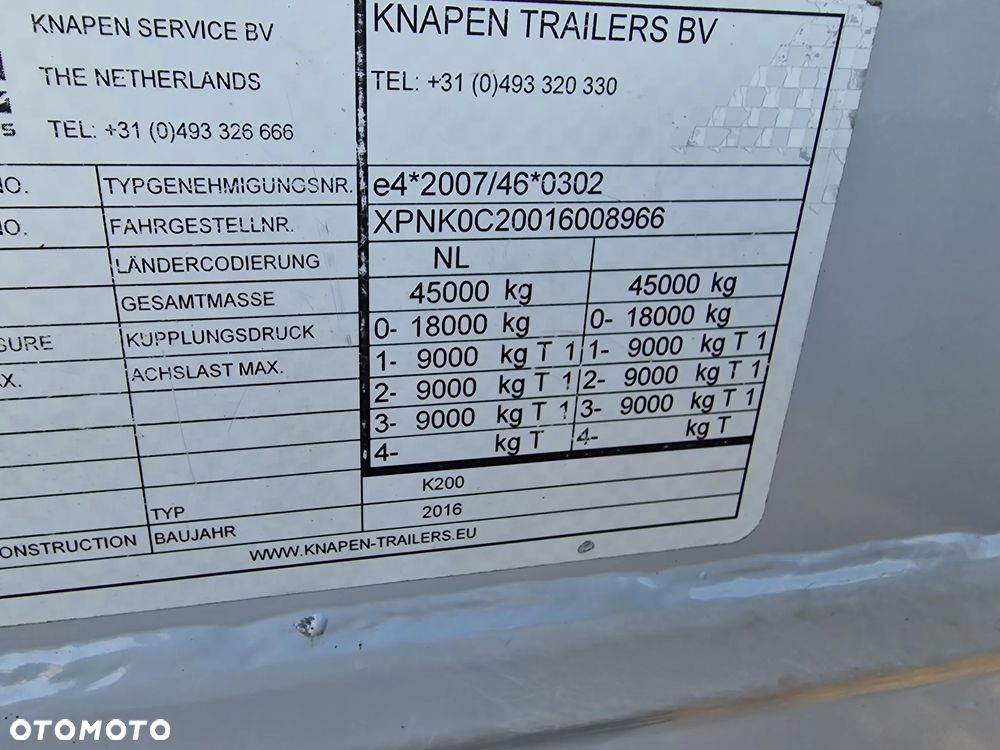 Knapen K200 Ruchoma podłoga AGRO 68m3 Power Sheet TOP! - 8