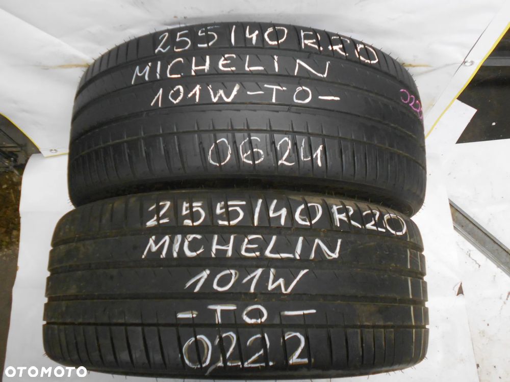 OPONY 255/40R20 MICHELIN PILOT SPORT EV TO DOT 0624 / 0222 6.6MM - 1