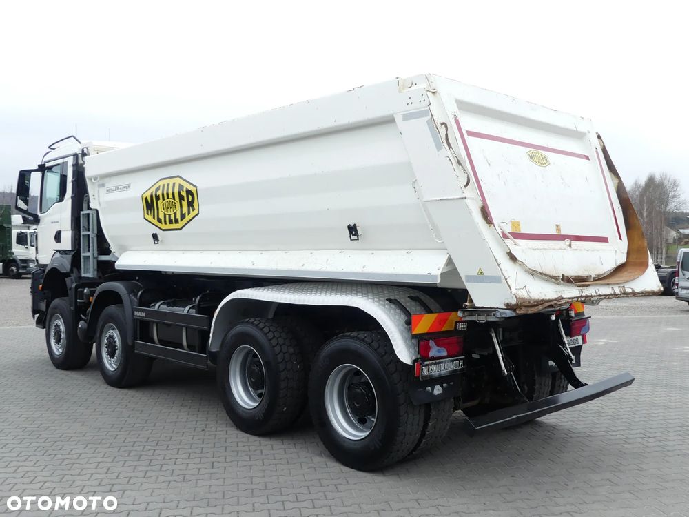 MAN TGS 41.470 / 8x8 / WYWROTKA MEILLER / MANUAL / NISKI PRZEBIEG / - 8