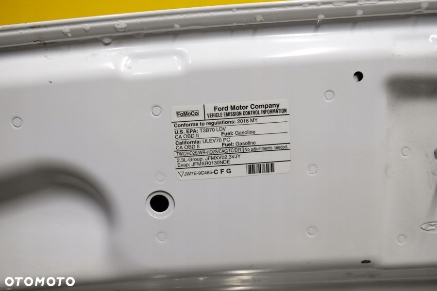 FORD MUSTANG GT LIFT 2018 19- MASKA PRZÓD ALU USA - 10