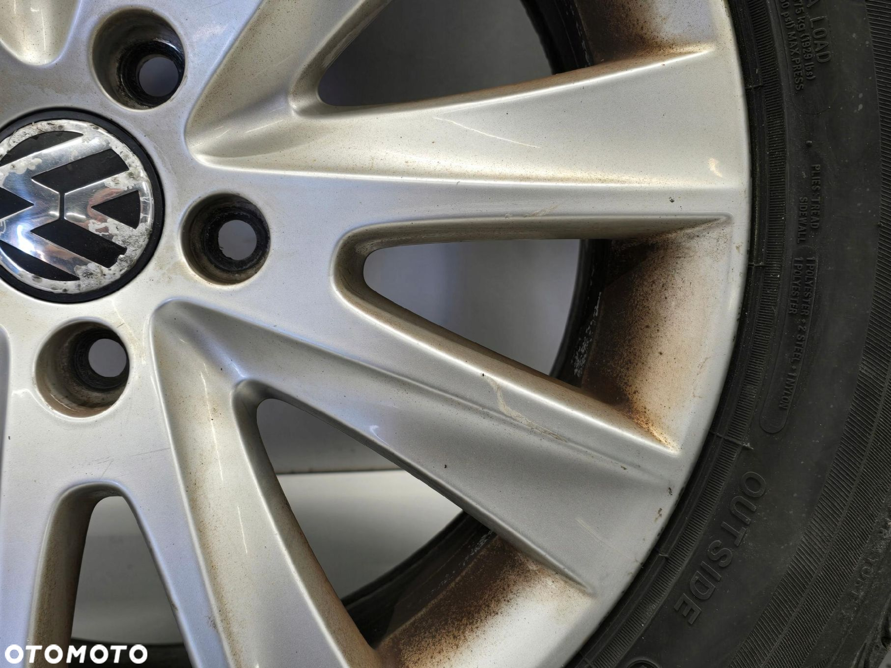 VW TIGUAN 5N FELGI ALUMINIOWE 17" 5X112 ET43 5N0601025M - 8