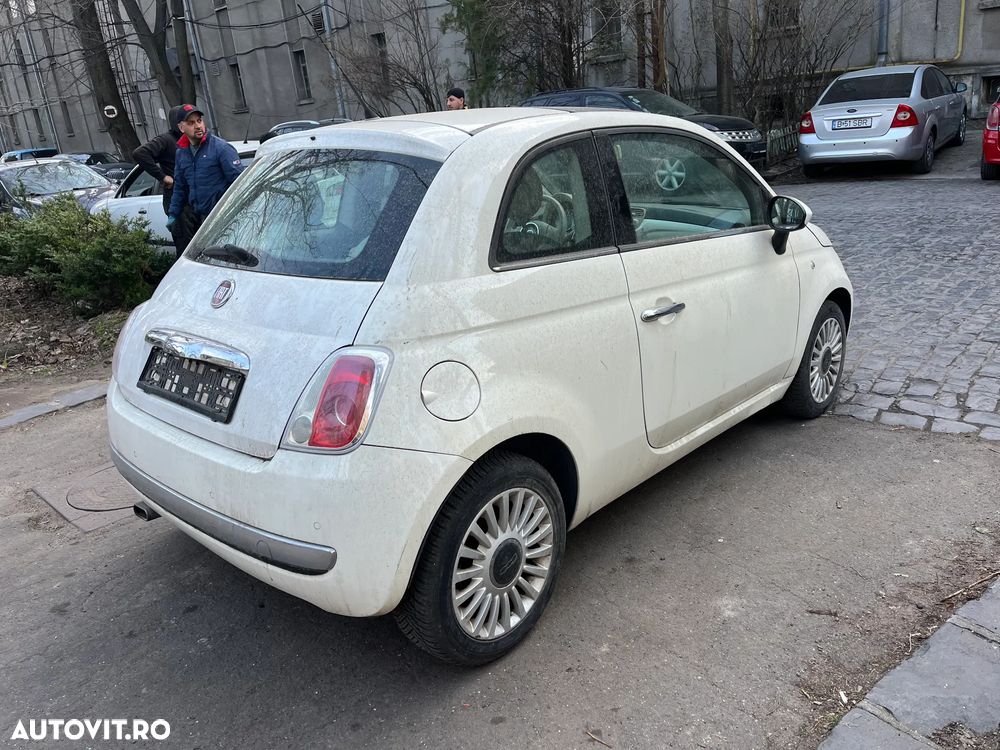 Dezmembrez Fiat 500 2008 culoare alb 1,4 benzina 73KW - 12