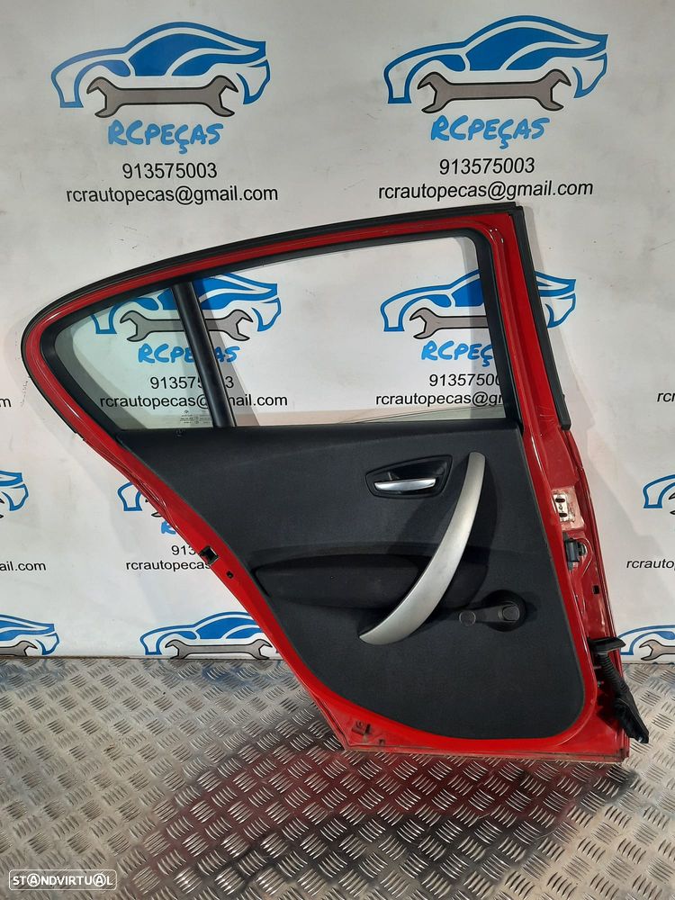PORTA PORTAS TRASEIRA TRÁS ESQUERDA BMW 41527191017 7191017 BMW SERIE 1 E87 FECHO ELEVADOR MOTOR PUXADOR VIDRO - 2