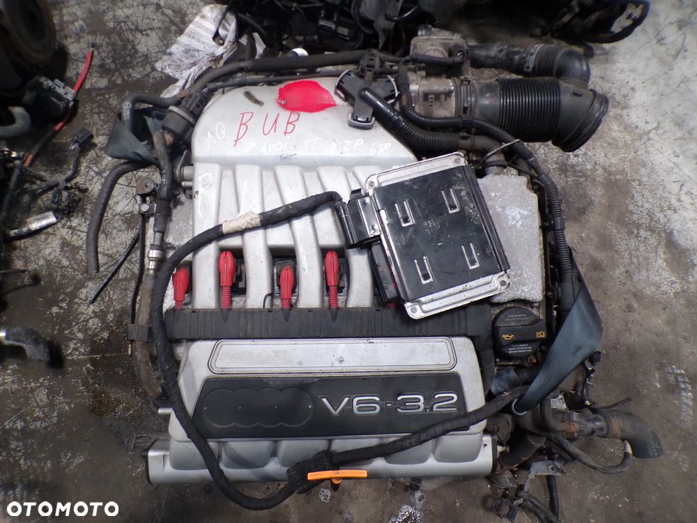 Kompletny silnik Audi TT S3 3.2 BUB Wiązka silnika komputer SWAP - 1