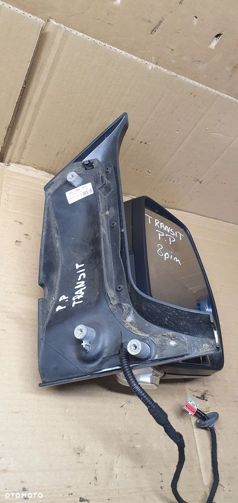 Lusterko zewnętrzne prawe elektryczne Ford Transit Custom MK8 8 PIN Europa - 7