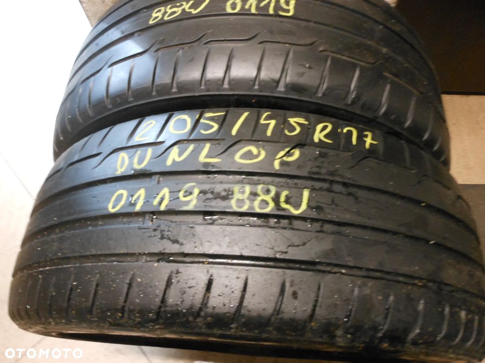 Opony 205/45r17 dunlop sport maxx rt 6mm lato para - 2