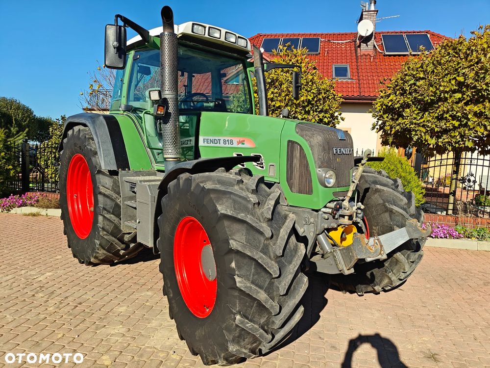 Fendt 818, Pneumatyka, Przedni WOM - 2