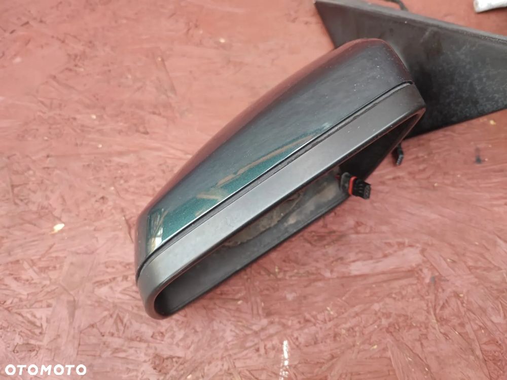 BMW E60 LCI / E61 LCI. ORYGINALNE LUSTERKA EUROPA LEWE / PRAWE ELEKTRYCZNIE SKŁADANE, FOTOCHROMATYCZNE PODGRZEWANE. W KOL. TIEFGRUEN METALLIC. O NR: 7 078 359 / 7 078 360 / 6 974 452 / 6 974 453 OEM. SPRAWNE W 100%. - 3