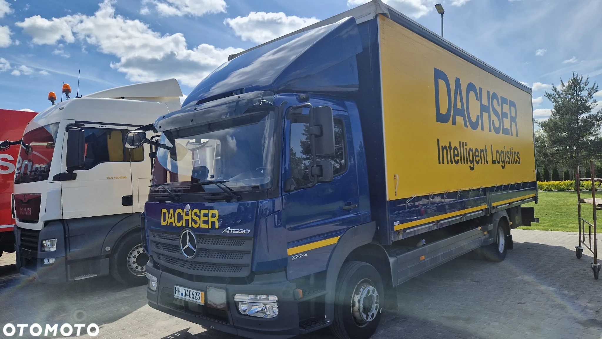 Mercedes-Benz Atego 1224 z Niemiec Firanka - 5