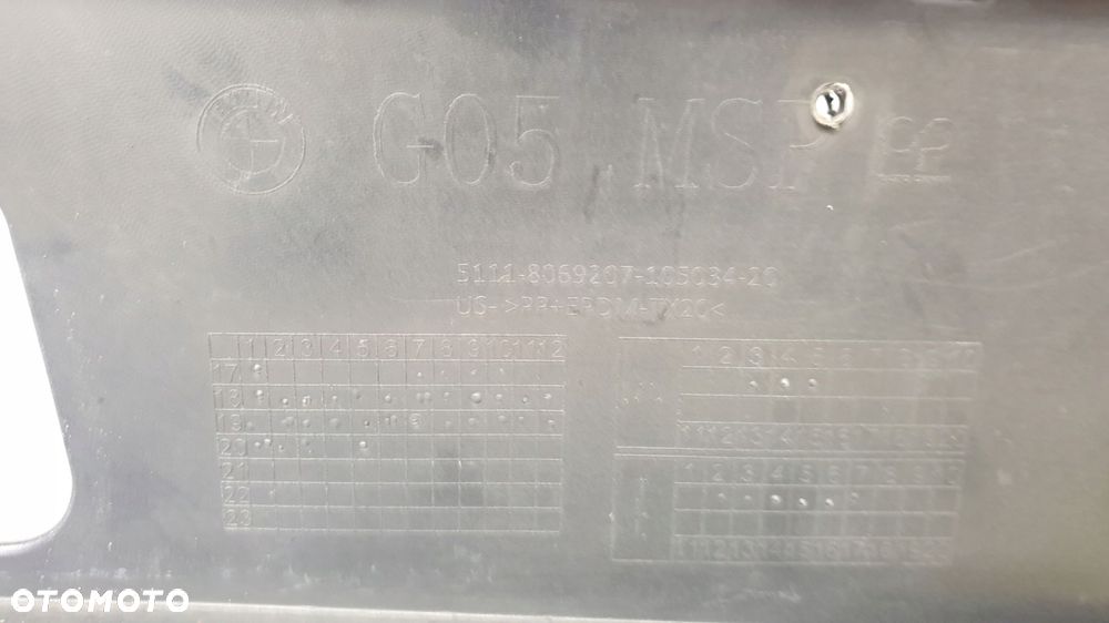 bmw x5 g05 m pakiet zderzak przód przedni - 7