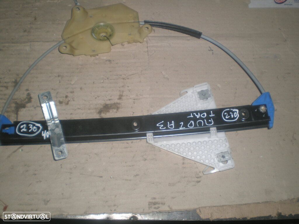 Elevador Sem Motor 8L4839398 AUDI A3 8L 2000 1.9 TDI 110CV 5P CINZA TD - 1