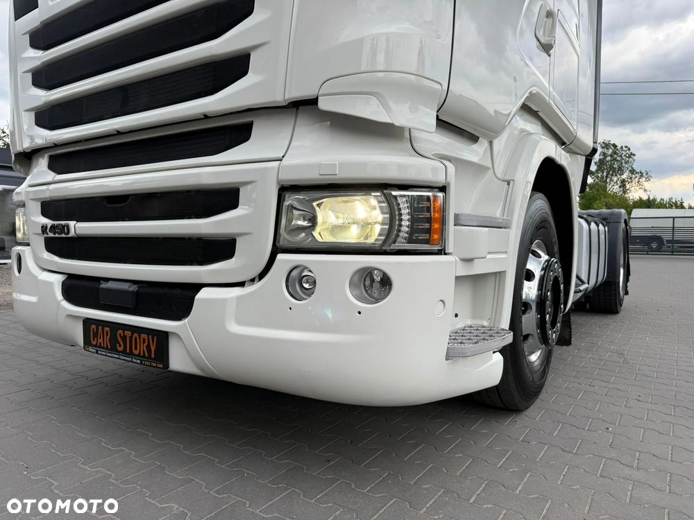 Scania R450/BEZ EGR/RETARDER/NAVI/XENON/SPROWADZONA/HYDRAULIKA - 13