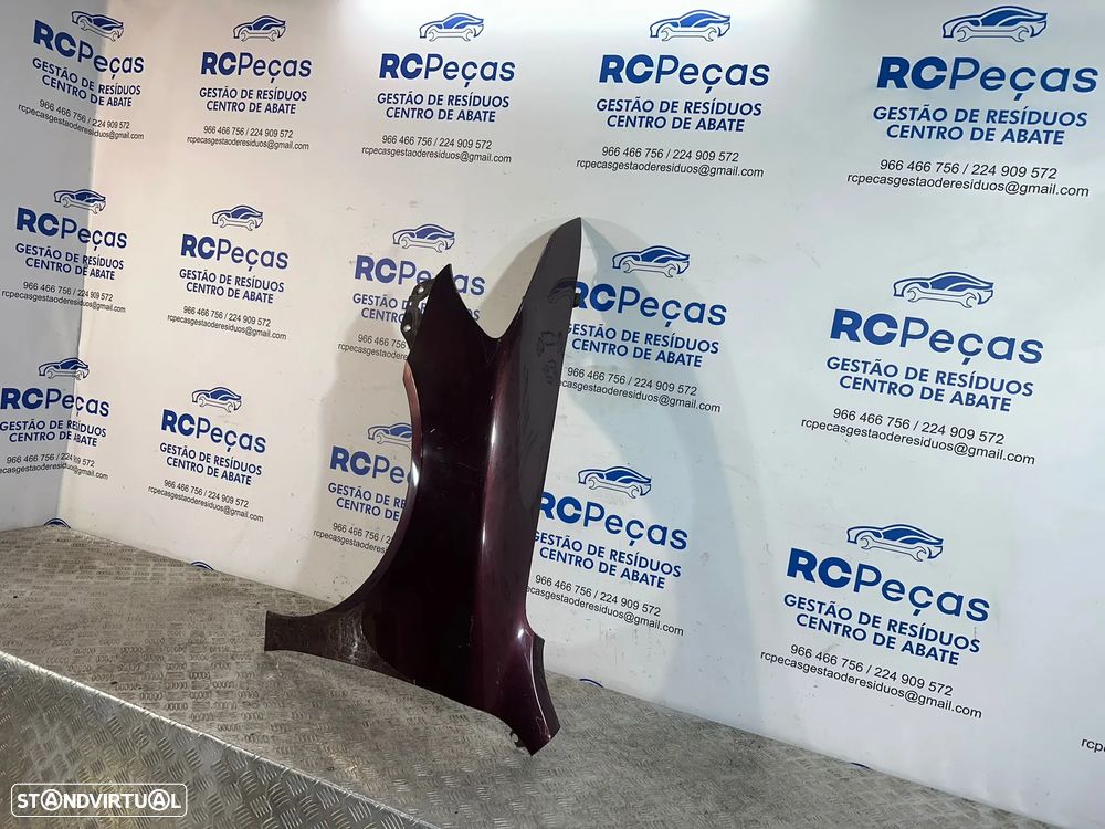 .Guardalamas Frente Frontal Esquerdo Skoda Octavia 2 II Mk2 Original - 4