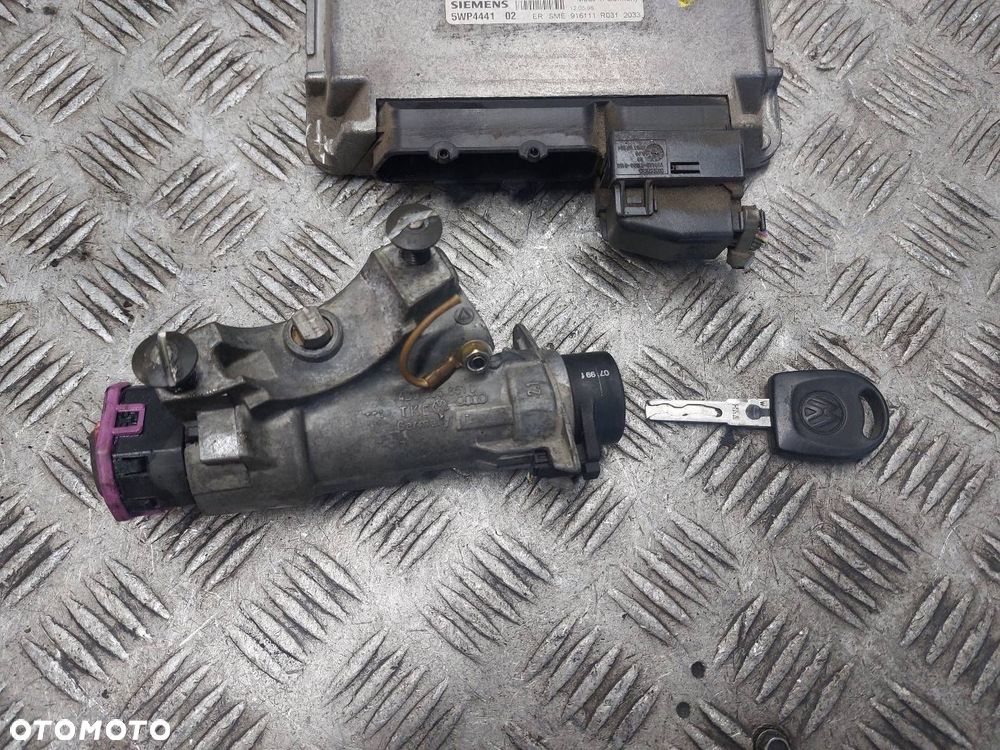ZESTAW STARTOWY VOLKSWAGEN BORA I 1.6 8V 06A906019BQ 4B0905851C 1J0920801B - 3