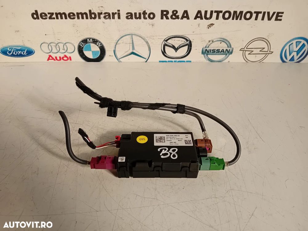 Modul Control USB Vw Passat B8 Cod 5G0035953D An 2015-2020 Motor DFG - 2