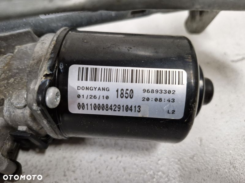 CHEVROLET CRUZE 1 I MECHANIZM SILNICZEK WYCIERACZEK PRZÓD 96071850 96893302 - 6