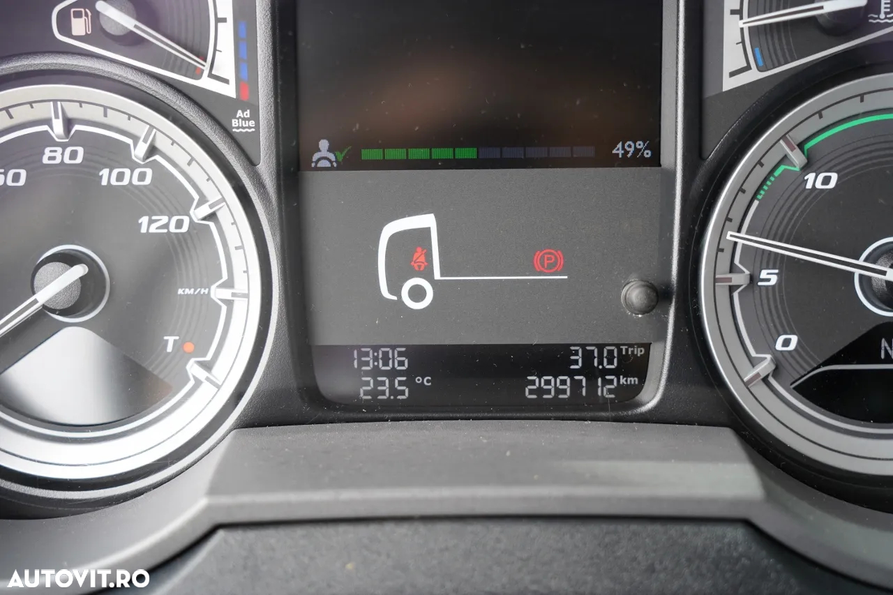 DAF XF 480 / CABINĂ SUPER SPACE / RĂCIRE I-PARK / ANVELOPE 100% / 290.000 KM / CONTRACT DE SERVICE GOLD - 38