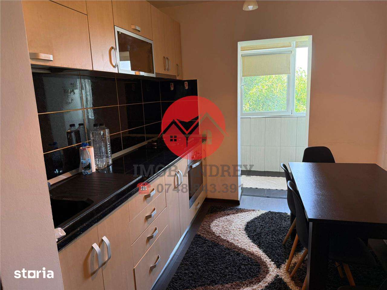 Apartament de inchiriat, Zona E3, centrala proprie — fotografia 3