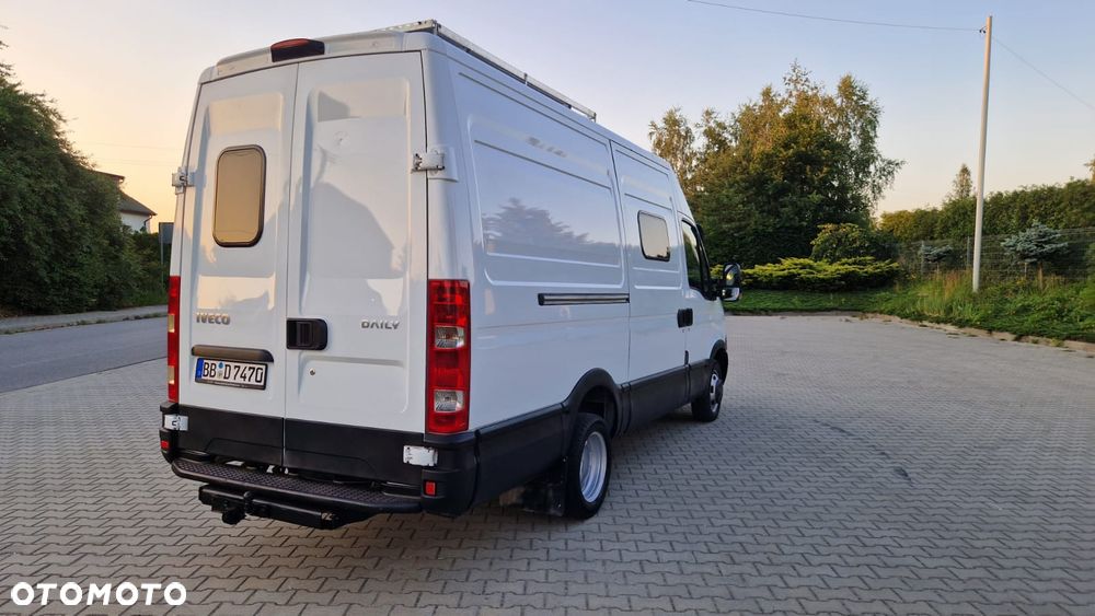 Iveco DAILY 35C13 Klima Elektryka Tempomat Na Bliźniaku Furgon 3os. Hak Serwis - 21