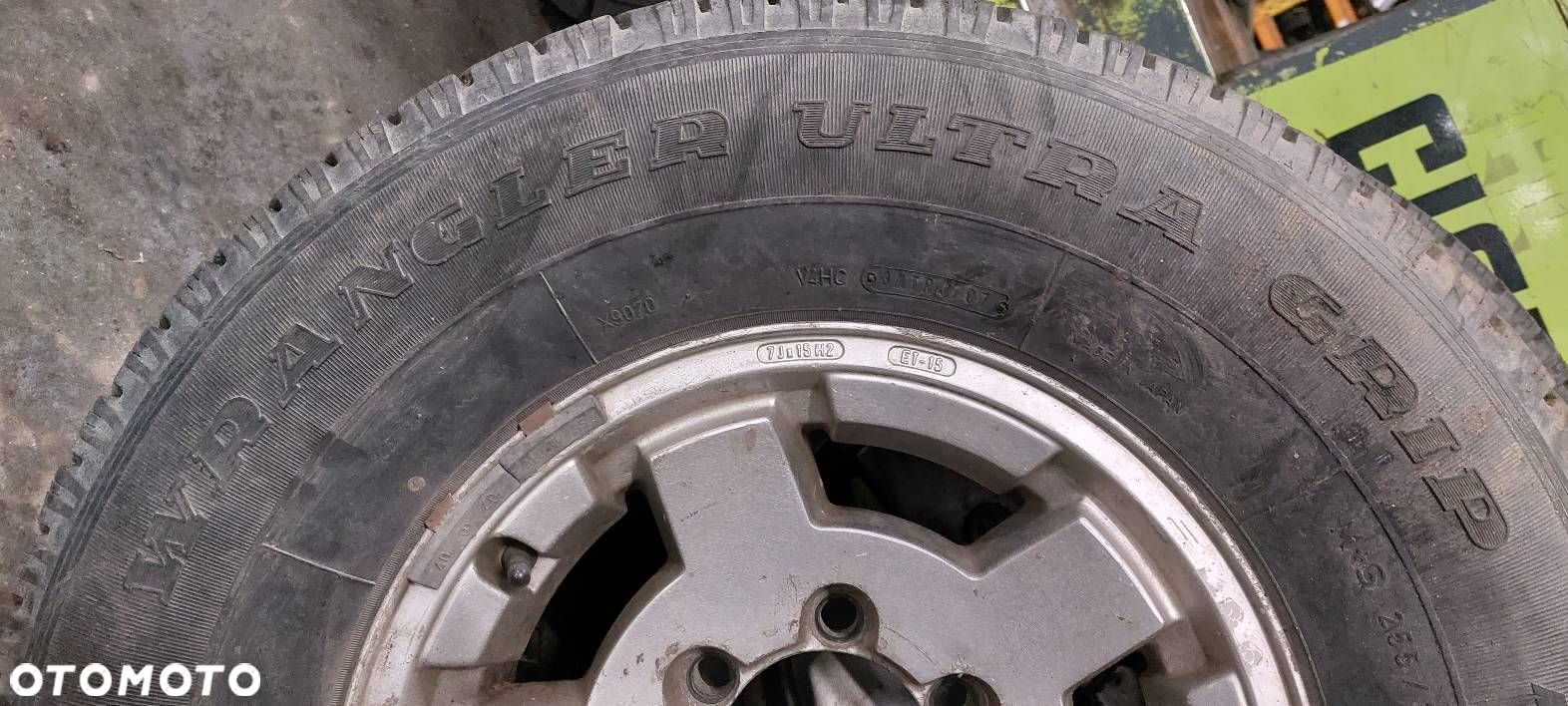 HASLBECK 7JX15 ET15 TOYOTA ISUZU GOODYEAR WRANGLER ULTRA GRIP 255/75R15 - 11