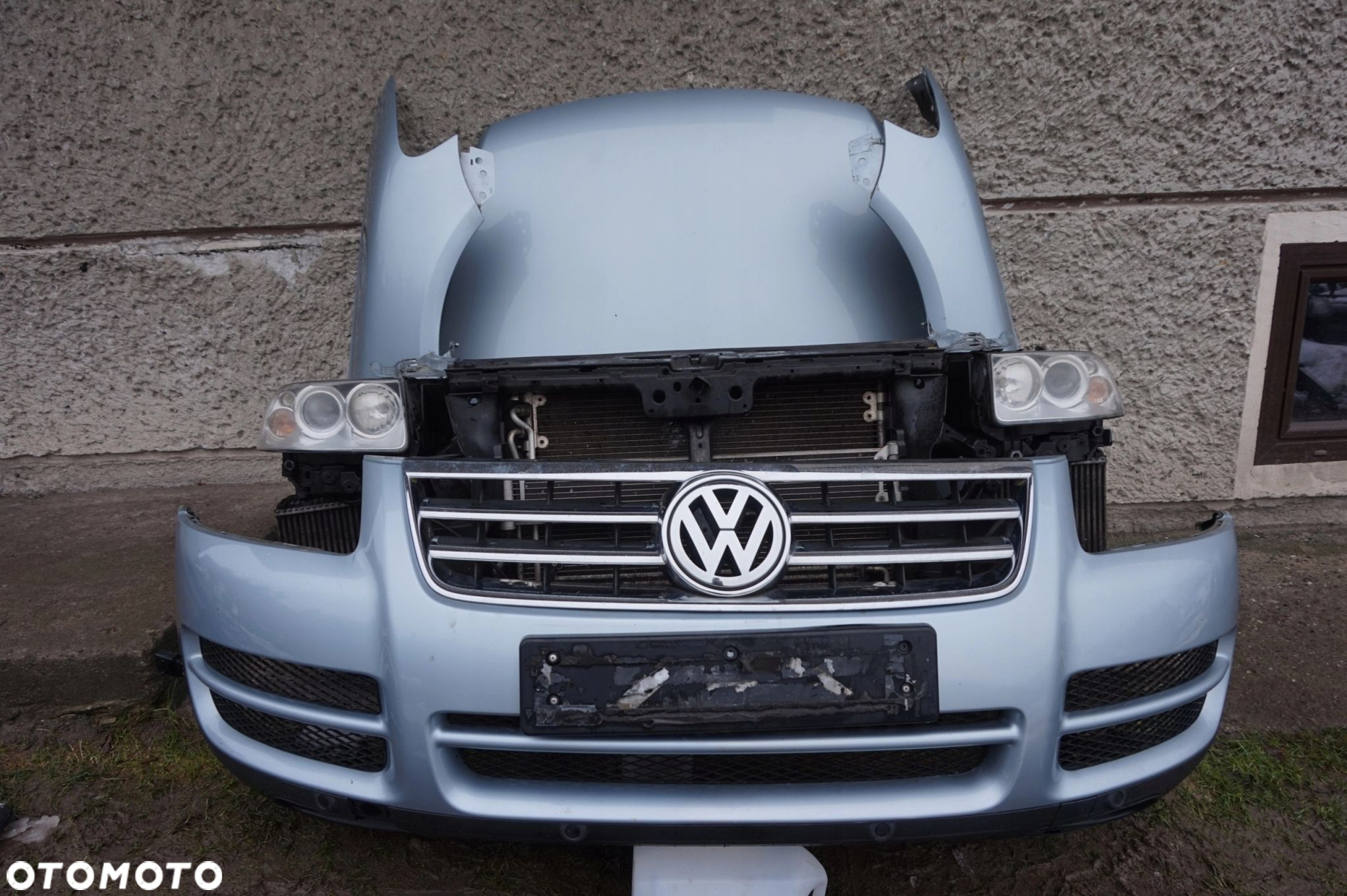 ZDERZAK MASKA BŁOTNIK KOMPLETNY PRZÓD VW TOUAREG - 4