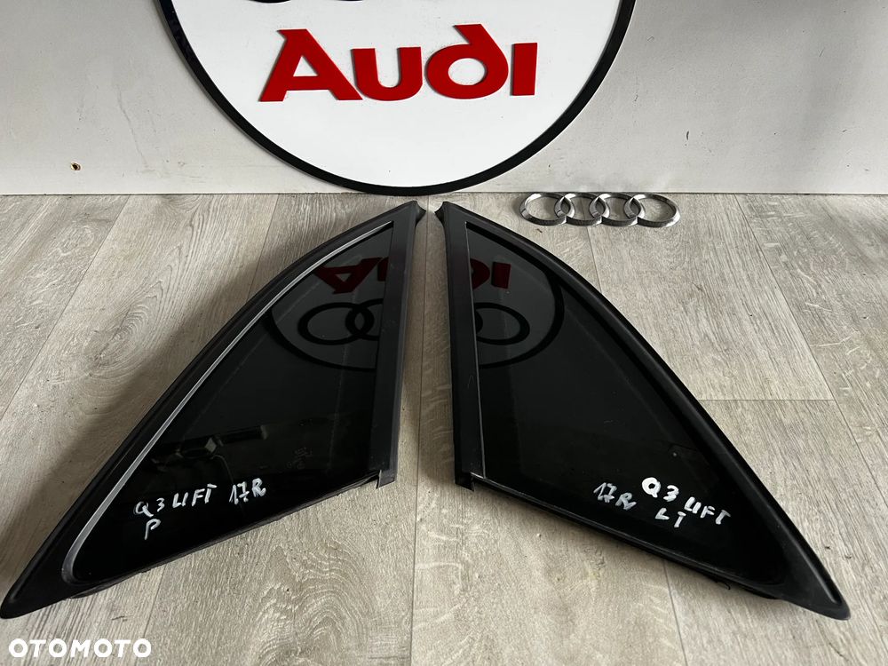 Audi Q3 8U Szyba Karoseryjna Tylna Prawy LEWY Tył Przyciemniana AS3 8U0845300 8U0845299 17R - 1