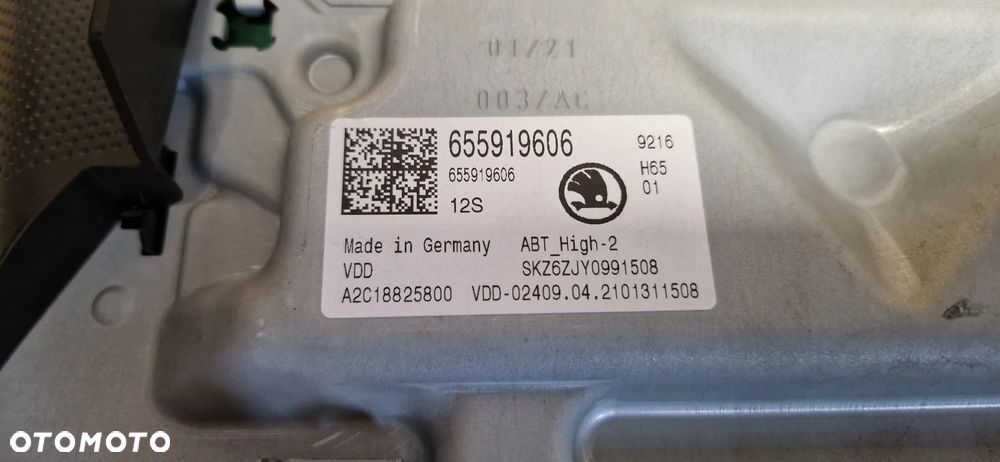WYŚWIETLACZ RADIO SKODA KAMIQ 19- 655919606 - 6