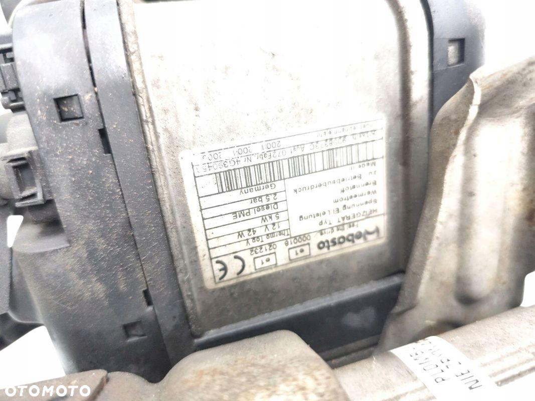 WEBASTO OGRZEWANIE POSTOJOWE THERMO TOP V 12V 42W 5kW 1K0815065L - 4