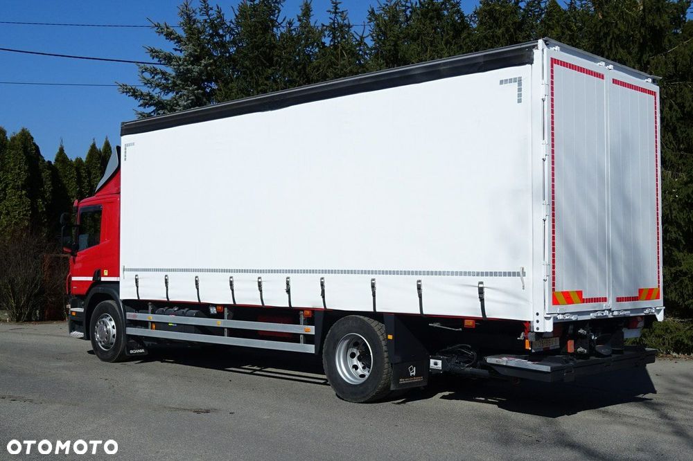 Scania P250 Euro 6 sypialna, firanka 18pal, winda, sprowadzony - 23