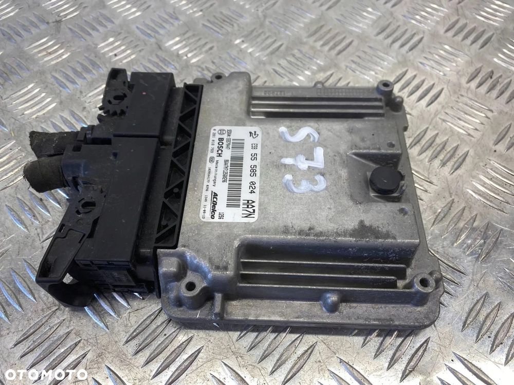 MODUŁ STEROWNIK KOMPUTER SILNIKA OPEL INSIGNIA A 2.0 CDTI 55585024 - 3