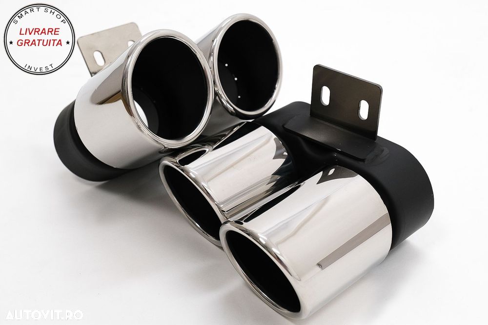 Tobe Ornament BMW Seria 5 F10 F11 (2011-2017) M5 LCI Design Crom- livrare gratuita - 11