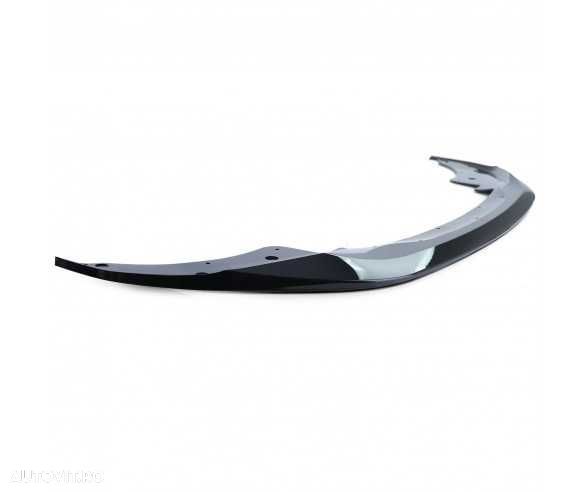 Prelungire Lip Bara Fata M BMW Seria 4 G22 G23 Coupe Cabrio, Negru Luc - 5