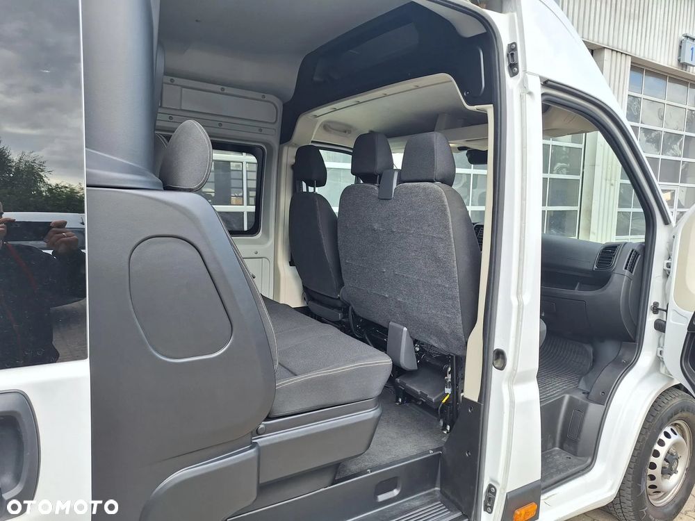 Fiat Ducato Brygadowy 7 Osób Maxi L4H2 Nowy Model ! Krajowy - 14