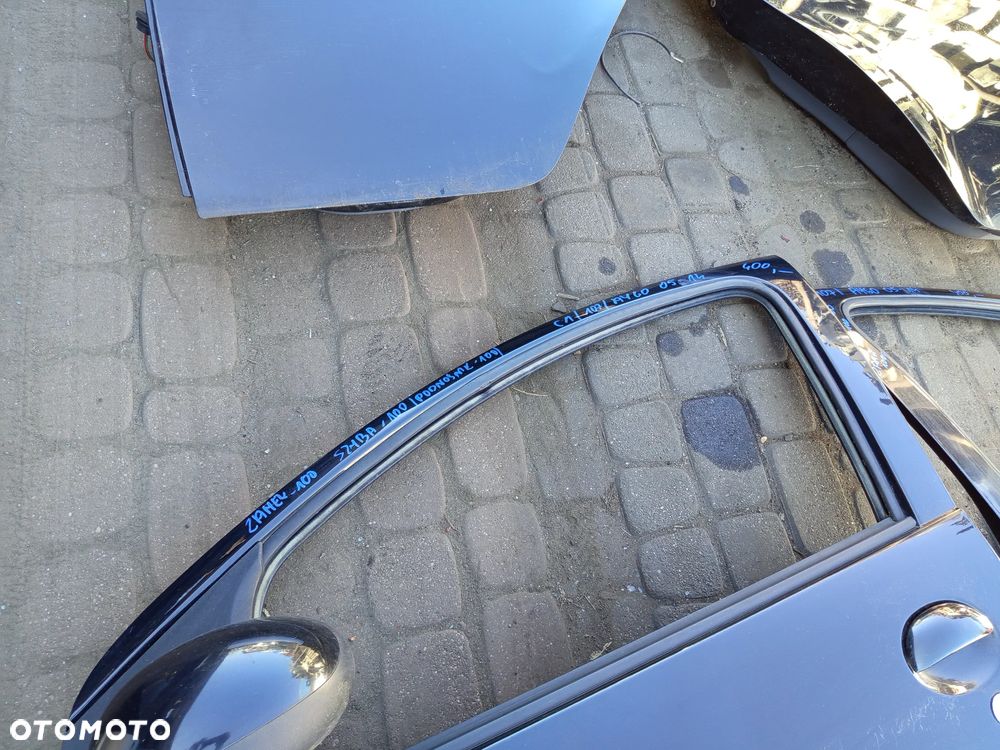 DRZWI LEWE PRZEDNIE CITROEN C1 PEUGEOT 107 TOYOTA AYGO 05-14 5-DRZWI ZAMEK KLAMKA SZYBA PODNOŚNIK EL. LUSTERKO LEWE LUB PRAWE MANUALNE - 4
