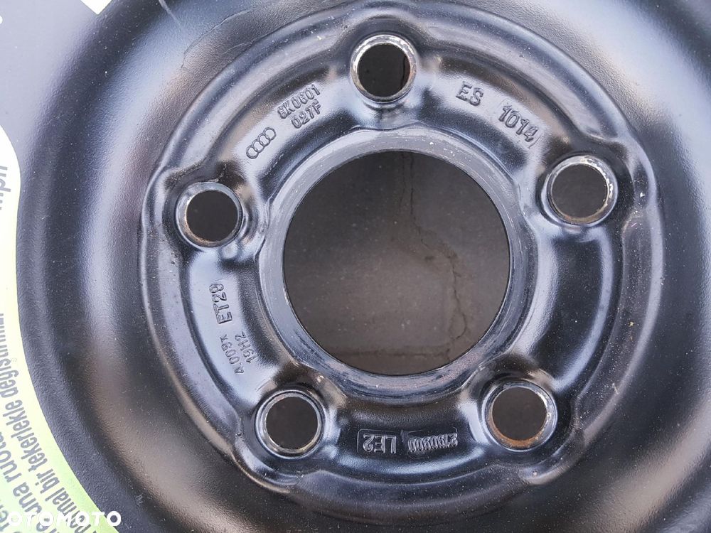 AUDI A4 B8 08-16r A5 8T KOŁO DOJAZDOWE 19 5X112 LEWAREK - 7