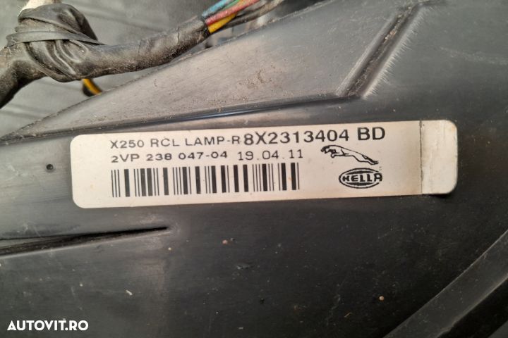Lampa / Tripla stop stanga pe aripa 2VP238047-03 2VP238047-03 Jaguar - 5