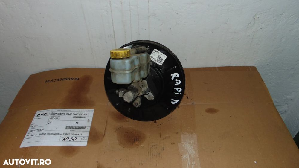 Tulumba cu pompa servo frana Skoda Rapid,VW Polo 6R,Skoda fabia an 2013 cod 6R1614105L - 1