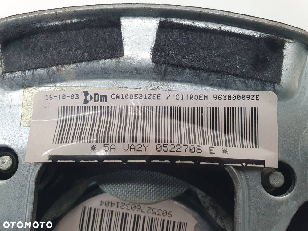 PODUSZKA POWIETRZNA KIEROWCY CITROEN C2 C3 2003 EU - 3