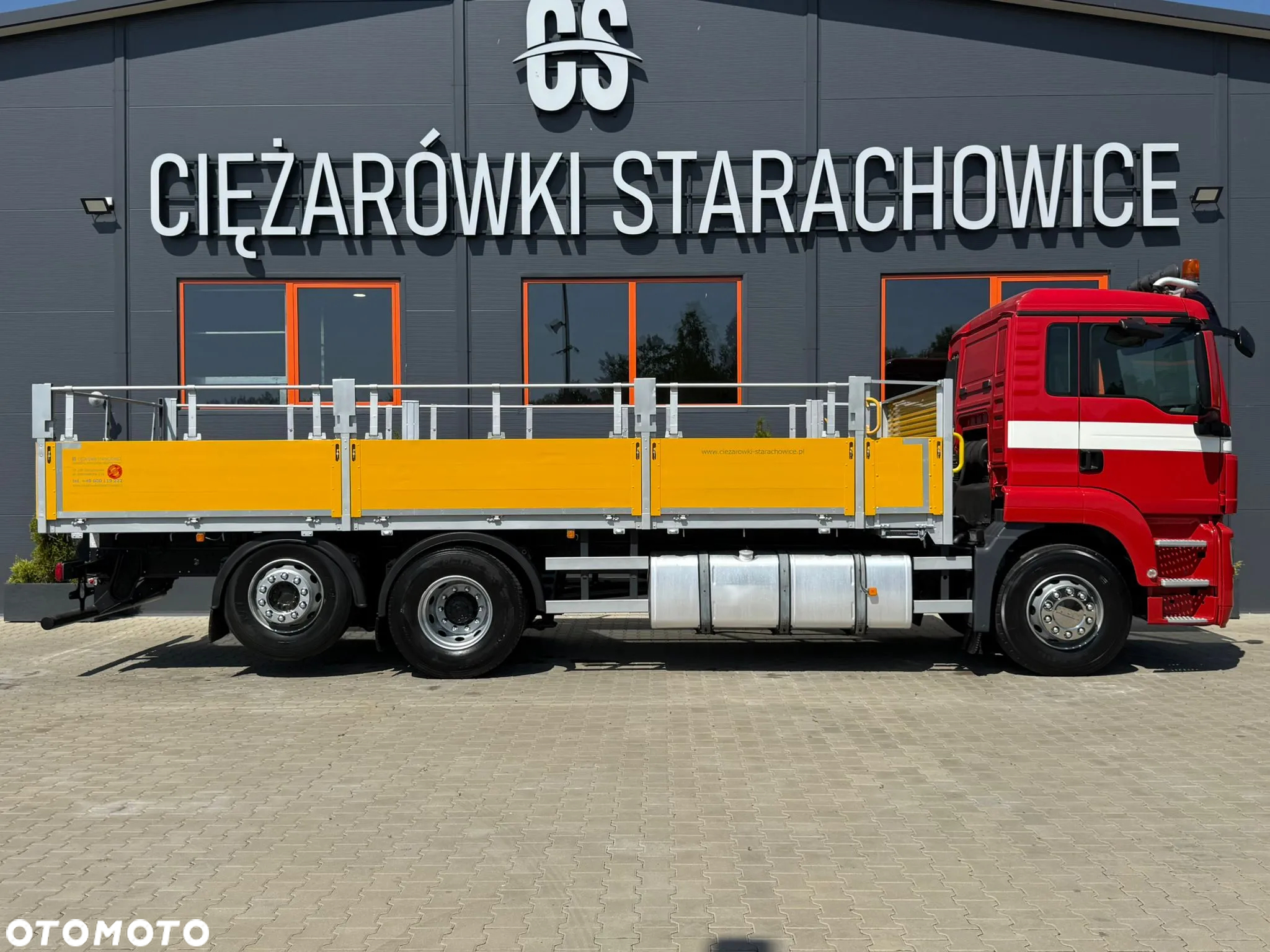 MAN TGS TGX E5 26.320  / skrzynia / platforma / oś skrętna - 7