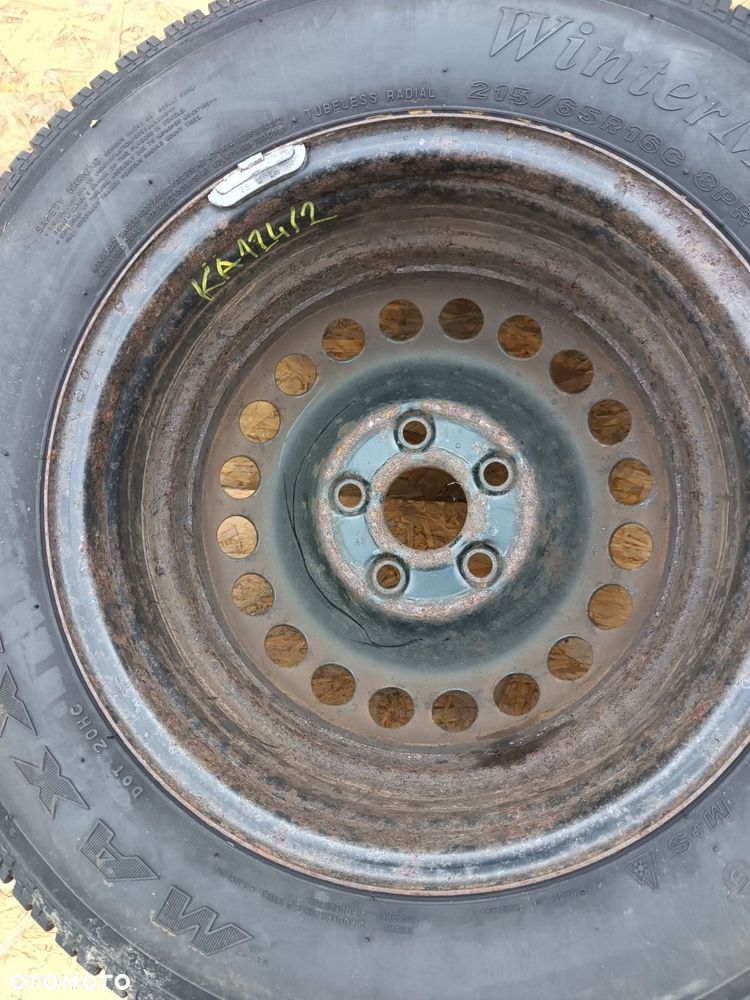 FELGI stalowe  5x120 fi65 4SZTOpony VinterMaxx 215/60R16C 8mm - 14