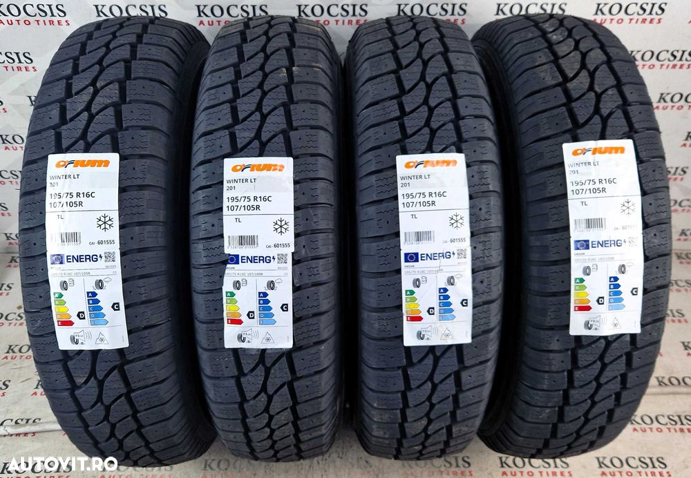 Anvelope noi iarna m+s 195 75 16C Orium ( by Michelin ) - 1