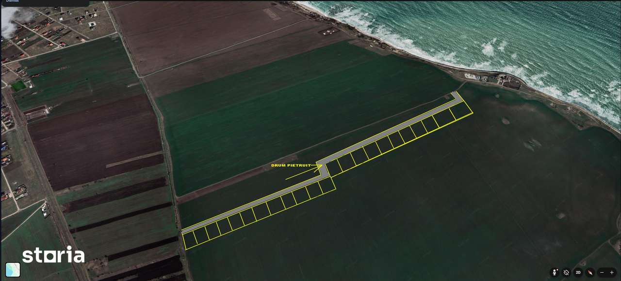 Teren Tuzla 500 mp la mare Investitie Garantata - Imagine principală: 2/13