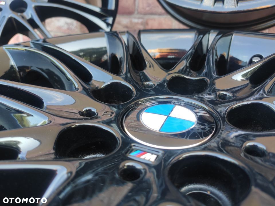 Oryginalne czarne felgi BMW 18 5x120 M pakiet Styling 135 E46 e36 E90 X3 F25 Z3 Z4 E81 E87 F30 E60 F10 F30 F34 JR 7896470 8j ET47 8.5j ET50 7915635576 - 18