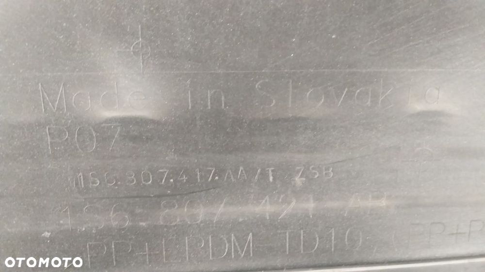 VW UP 1S0 LIFT 17-20 ZDERZAK TYLNY TYŁ 1S6807417 - 5