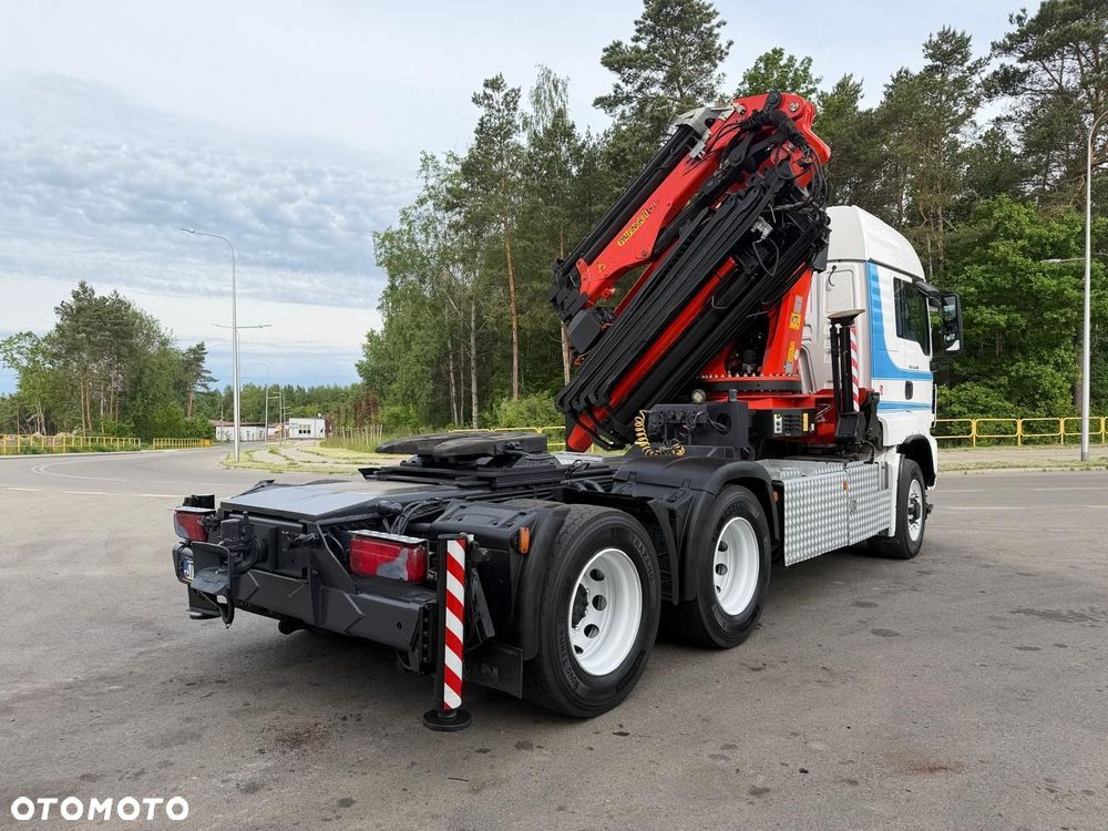 MAN TGS 26.480 6x6H PALFINGER PK 44002 FLY Jib Wciągarka HDS Siodło - 15